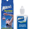 bottle of macks ear clear solution for swimmers